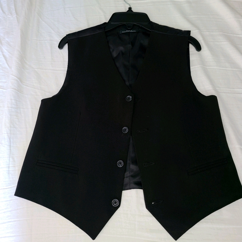 Calvin Klein Big Boys Fit Stretch Suit Vest 14/16